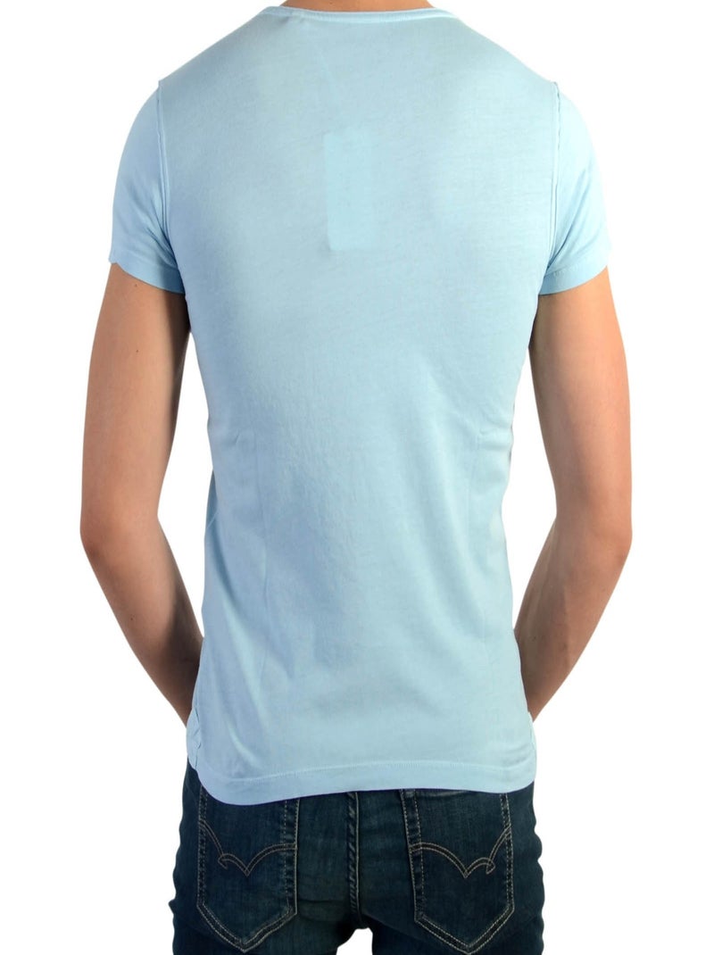 Tee Shirt Pepe jeans Enfants Joel Azzuro Bleu - Kiabi