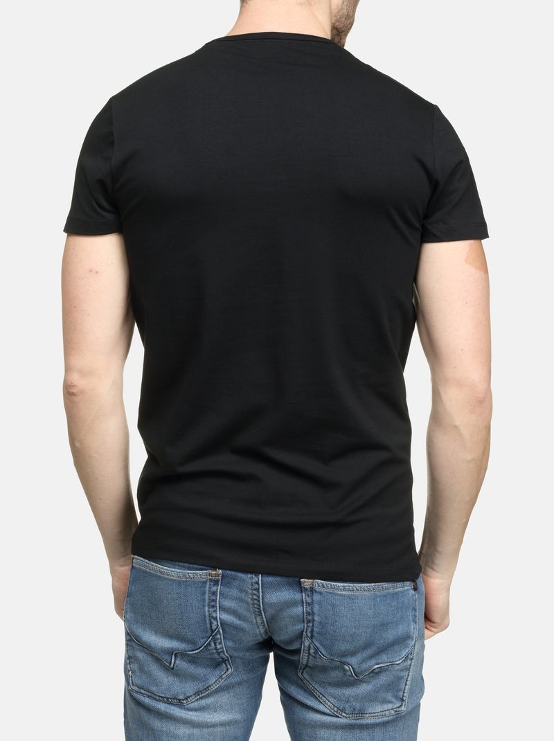 Tee Shirt Pepe Jeans manches courtes Noir - Kiabi