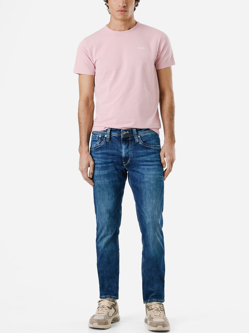 Tee Shirt Pepe Jeans Original basic Rose - Kiabi