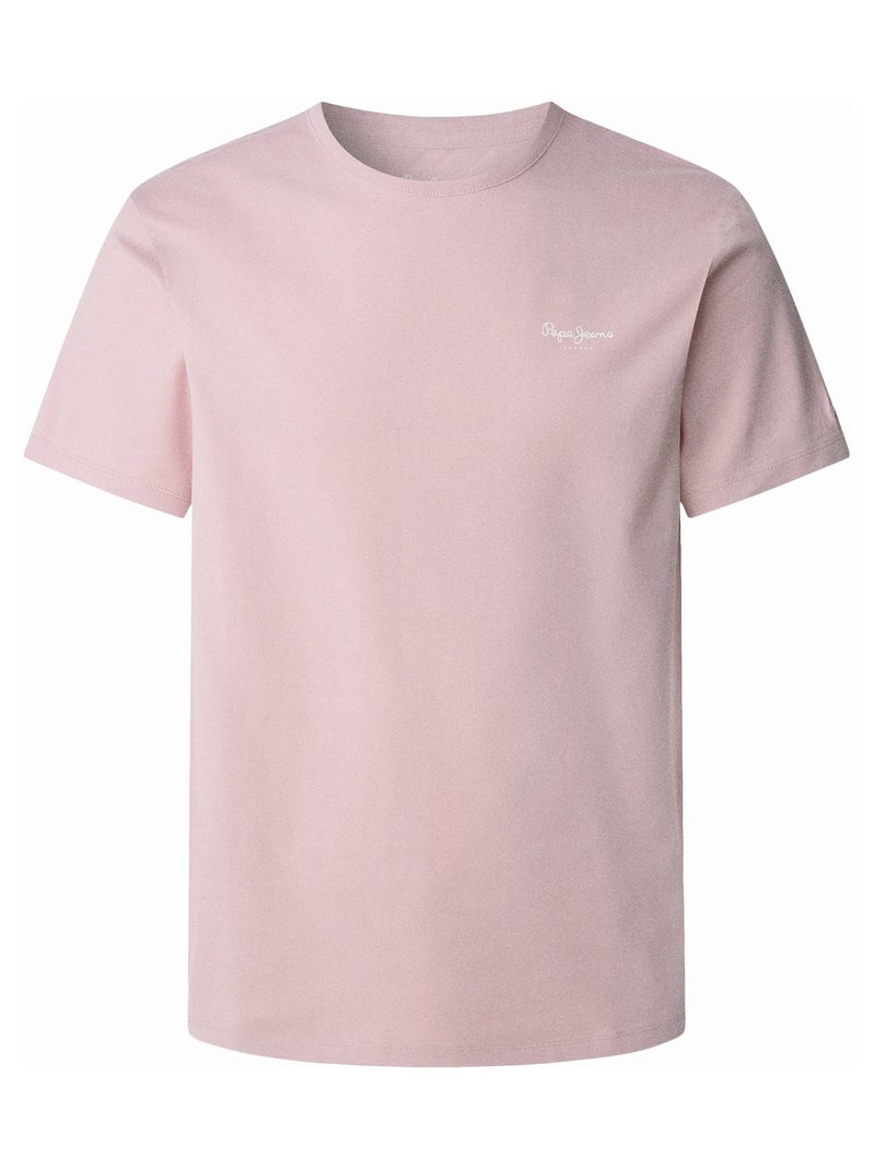 Tee Shirt Pepe Jeans Original basic Rose - Kiabi