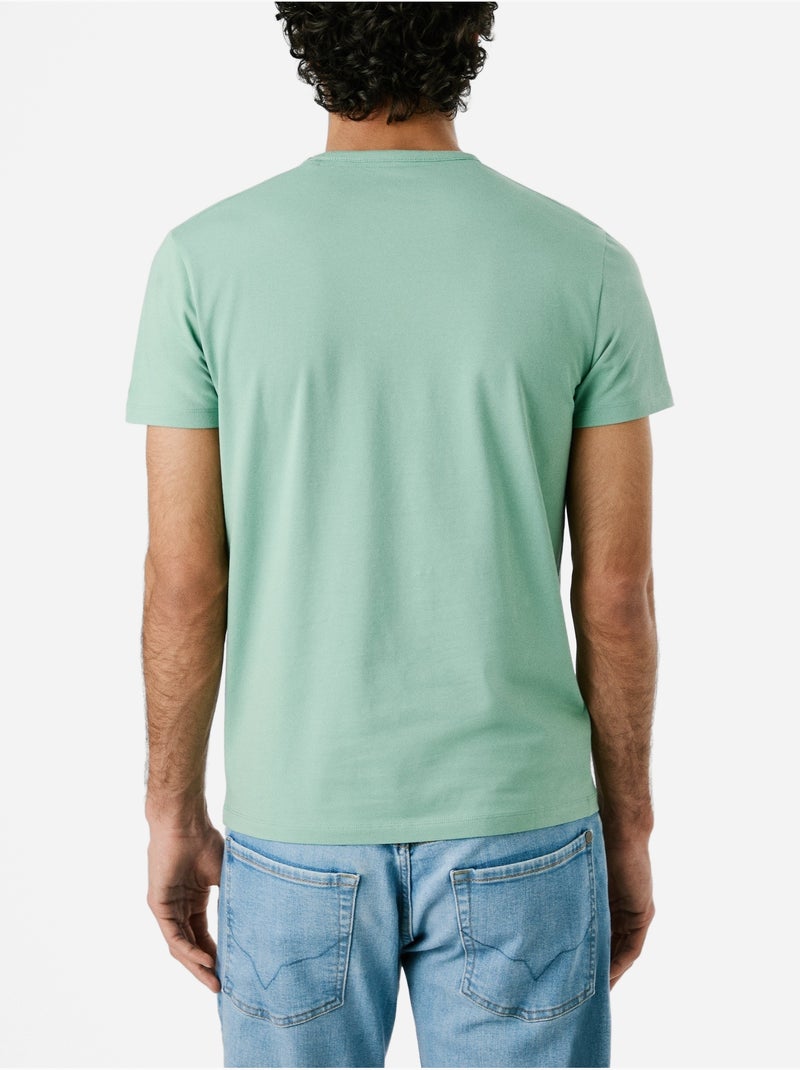 Tee Shirt Pepe Jeans Original basic Vert - Kiabi