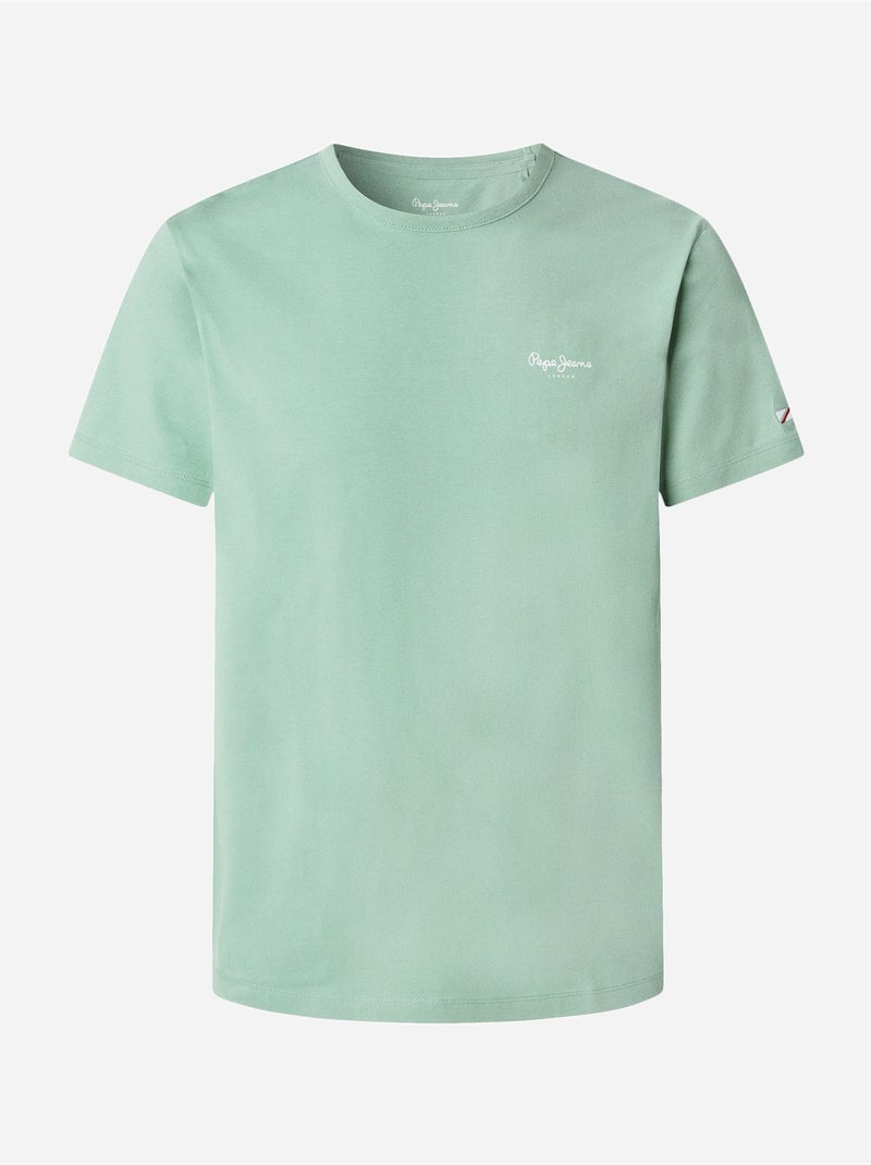 Tee Shirt Pepe Jeans Original basic Vert - Kiabi