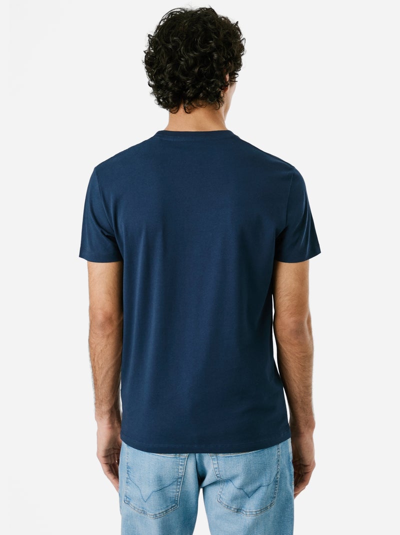 Tee Shirt Pepe Jeans Original stretch Bleu - Kiabi