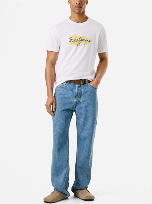 Tee Shirt Pepe Jeans Print milton tee - Kiabi