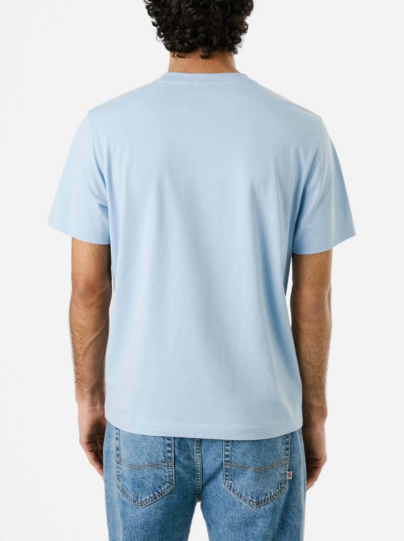 Tee Shirt Pepe Jeans Print milton tee Bleu - Kiabi
