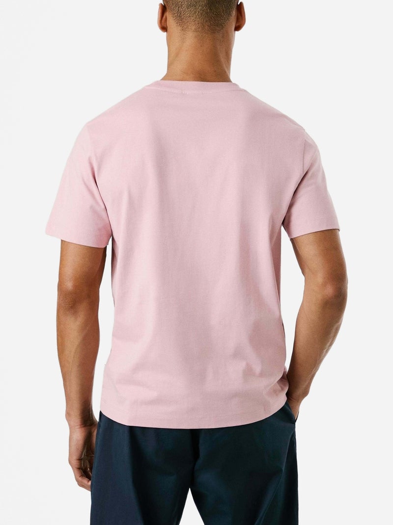 Tee Shirt Pepe Jeans Print milton tee Rose - Kiabi