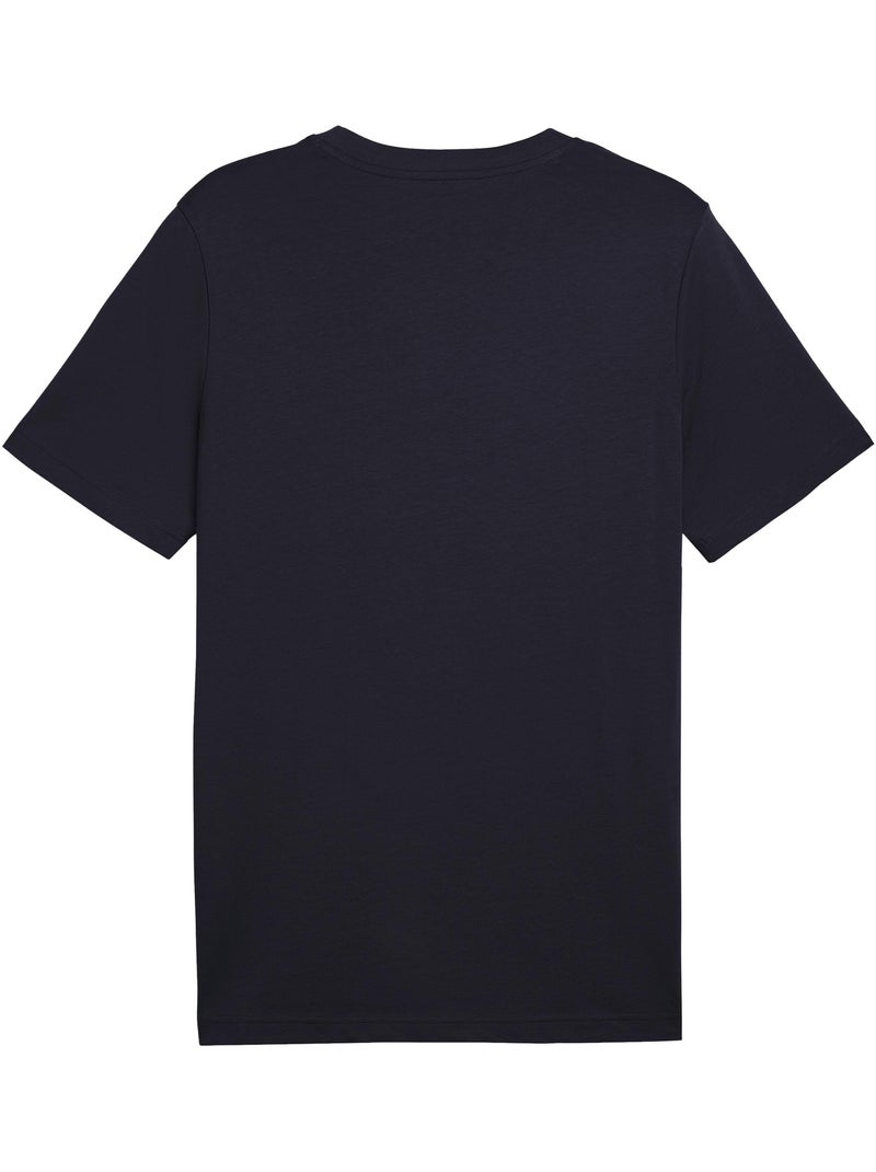 Tee-Shirt Puma Color Small Logo Tee Bleu marine - Kiabi