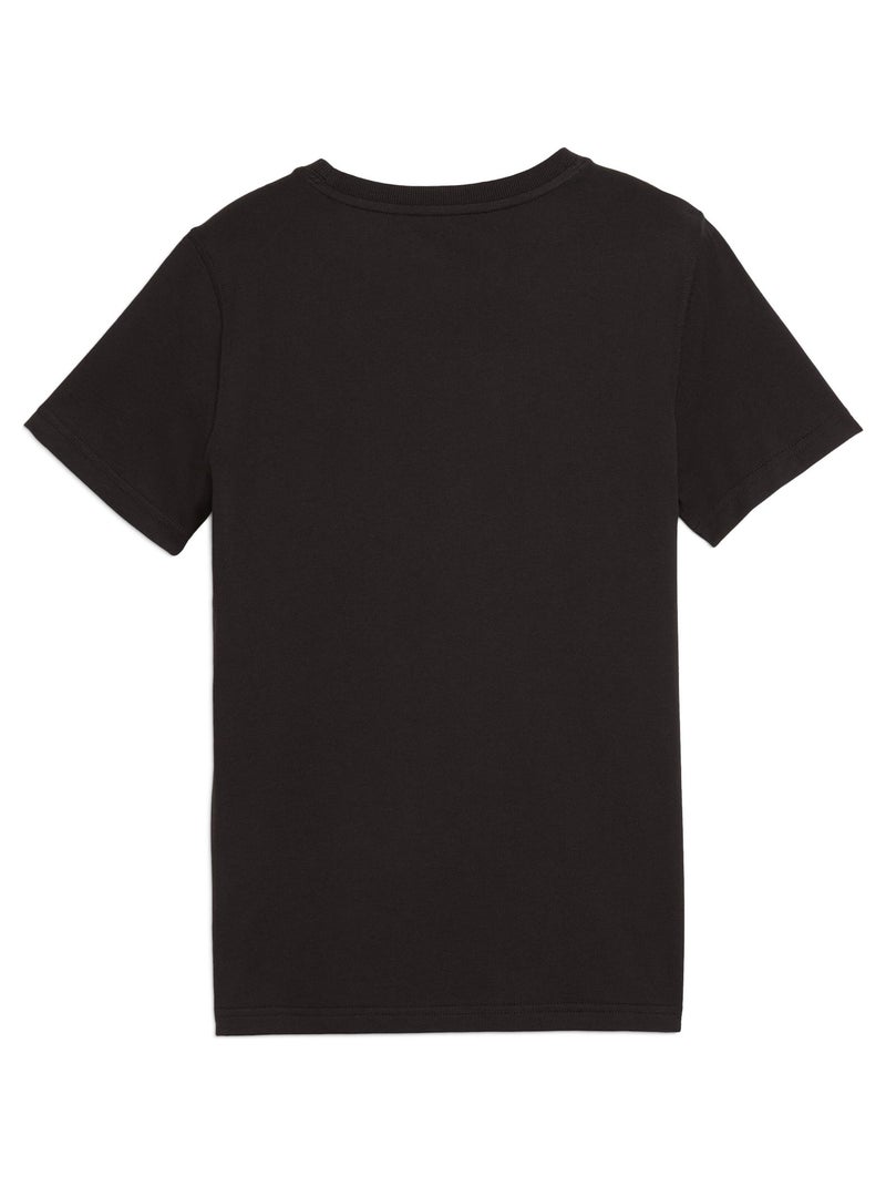 Tee Shirt Puma Enfant Squad Big Graphic Noir - Kiabi