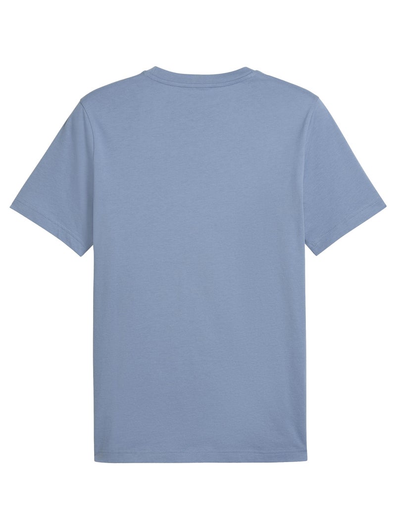 Tee Shirt Puma Ess 2 Color Small Logo Bleu - Kiabi