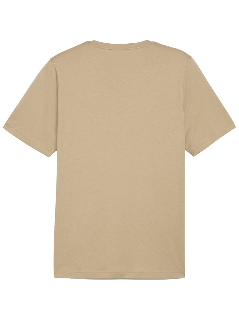 Tee-Shirt Puma Ess Small Logo Beige - Kiabi