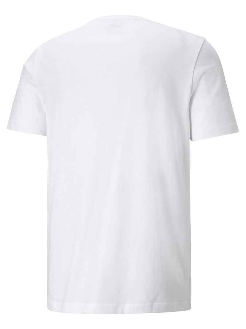 Tee Shirt Puma ESS Small Logo Blanc - Kiabi