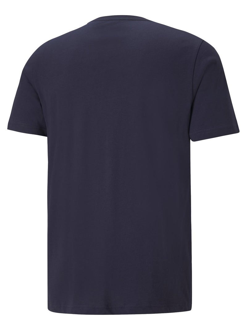 Tee Shirt Puma ESS Small Logo Bleu - Kiabi