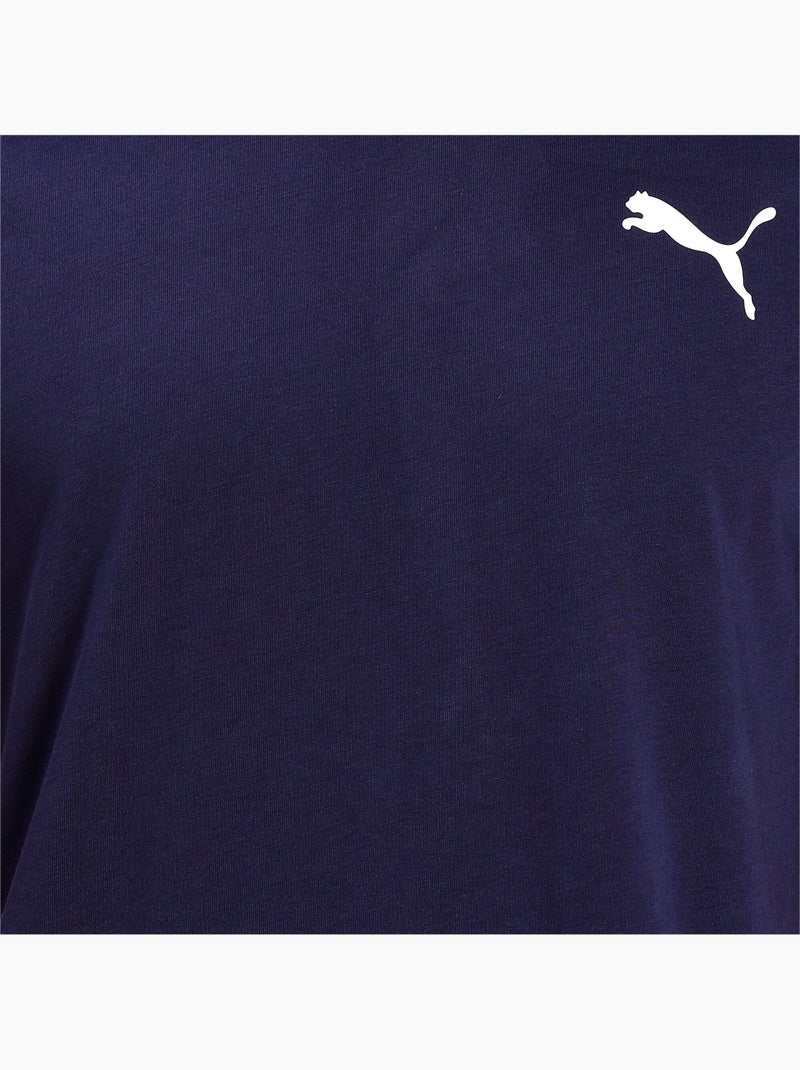 Tee Shirt Puma ESS Small Logo Bleu - Kiabi