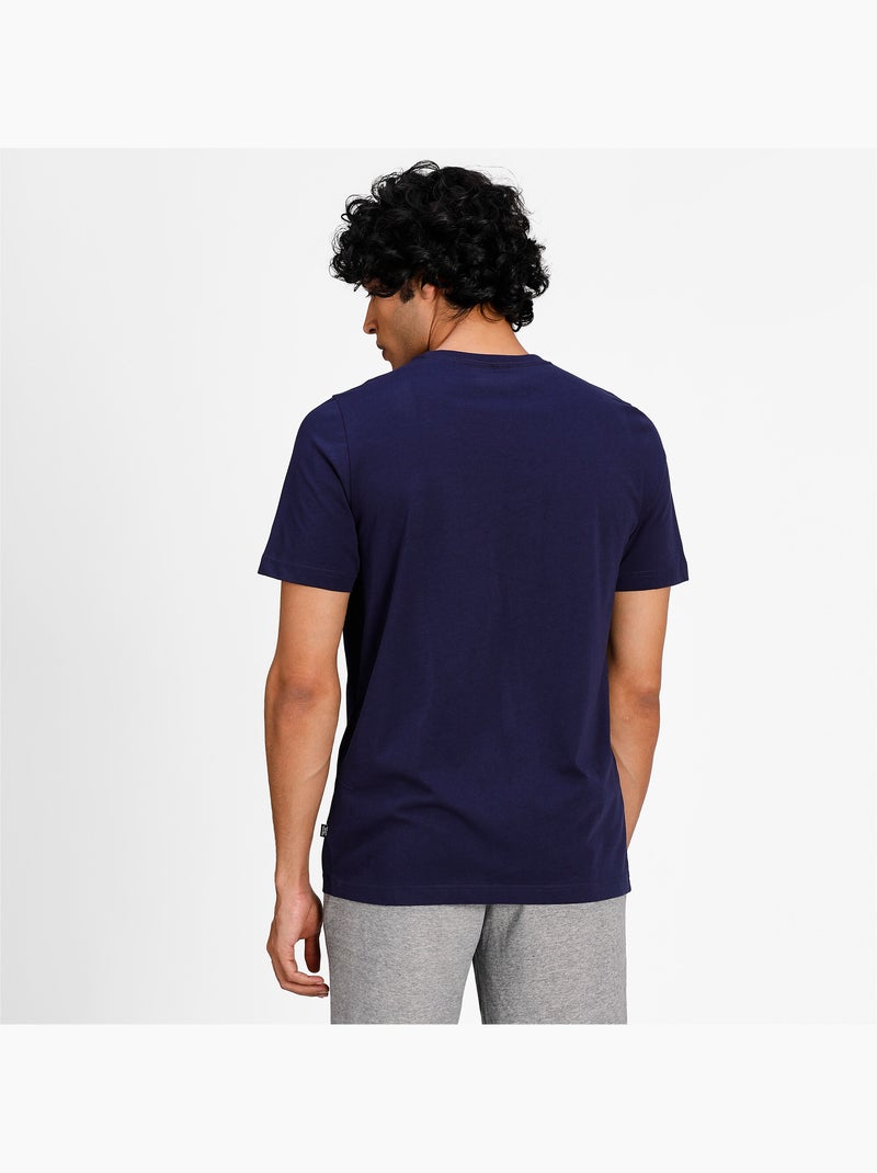 Tee Shirt Puma ESS Small Logo Bleu - Kiabi