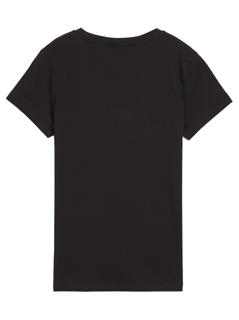 Tee-Shirt Puma Ess Small Logo Tee Noir - Kiabi