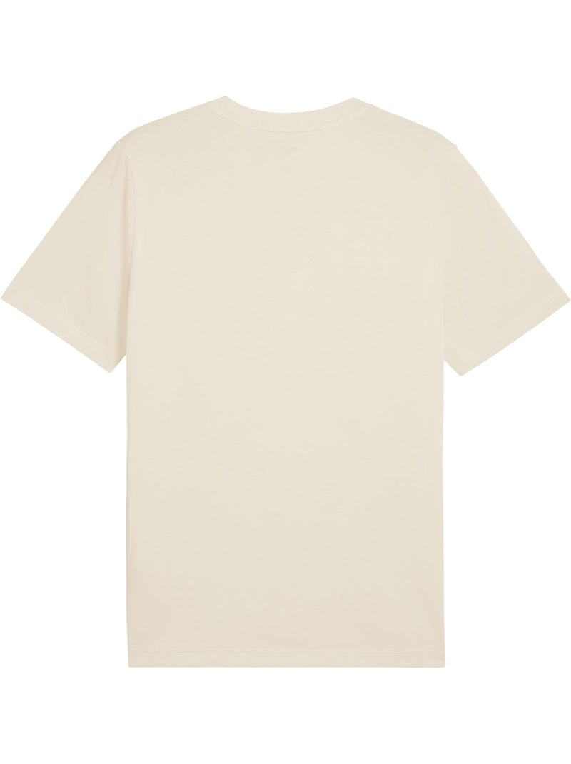 Tee-Shirt Puma Logo Tee Beige - Kiabi