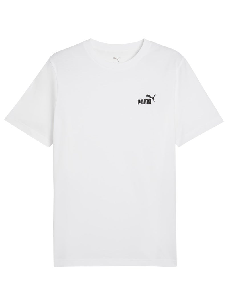 Tee-Shirt Puma Logo Tee Blanc - Kiabi