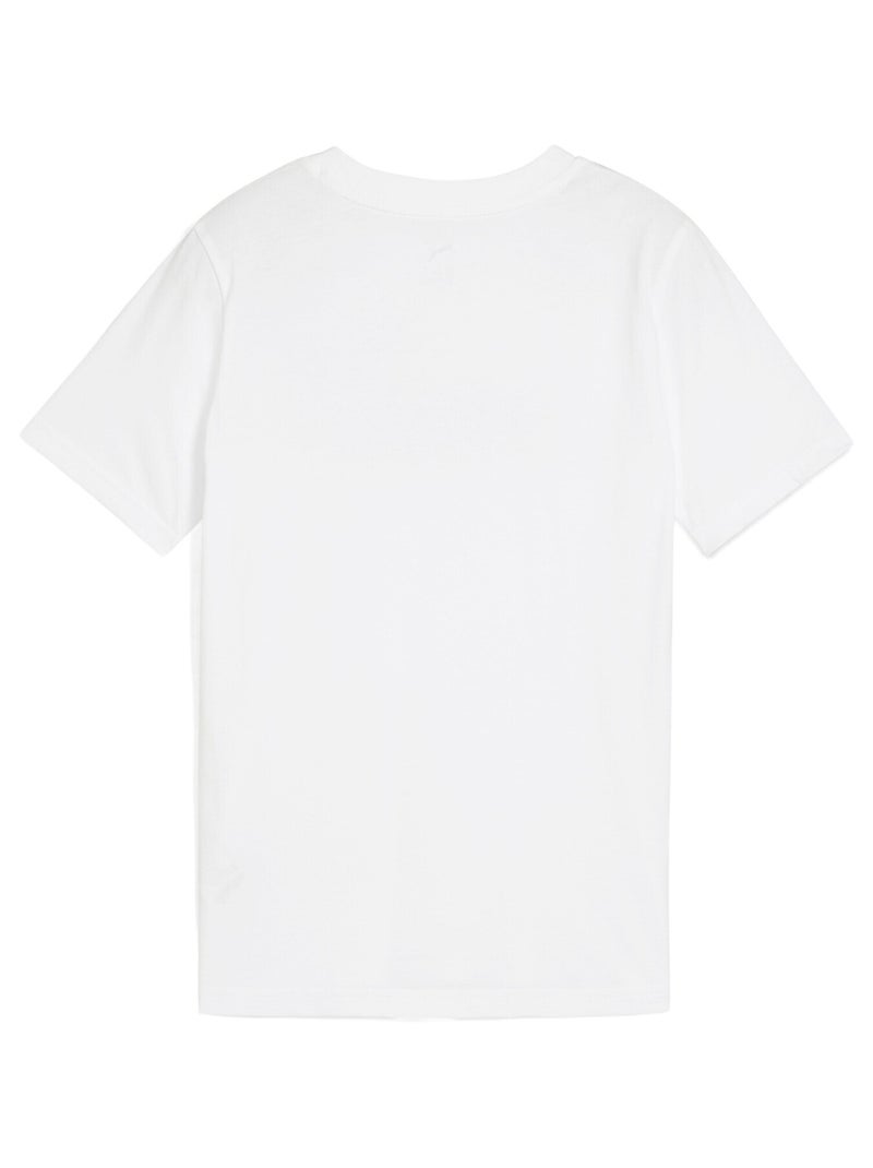 Tee Shirt Puma manches courtes Blanc - Kiabi