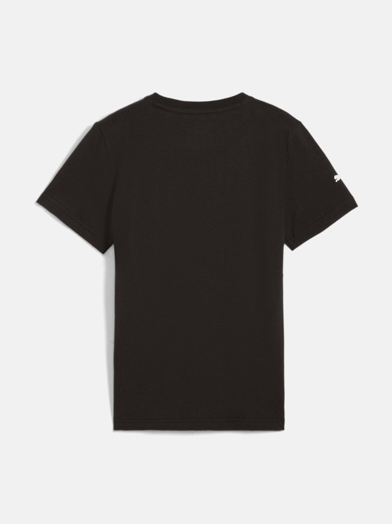 Tee Shirt Puma manches courtes Noir - Kiabi