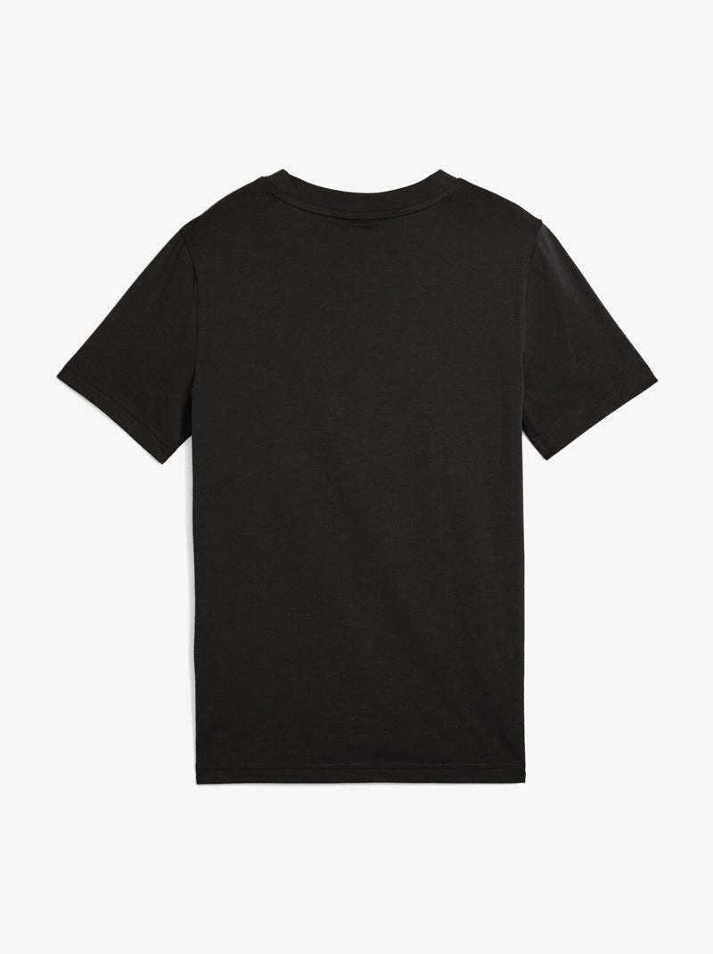 Tee Shirt Puma manches courtes Noir - Kiabi