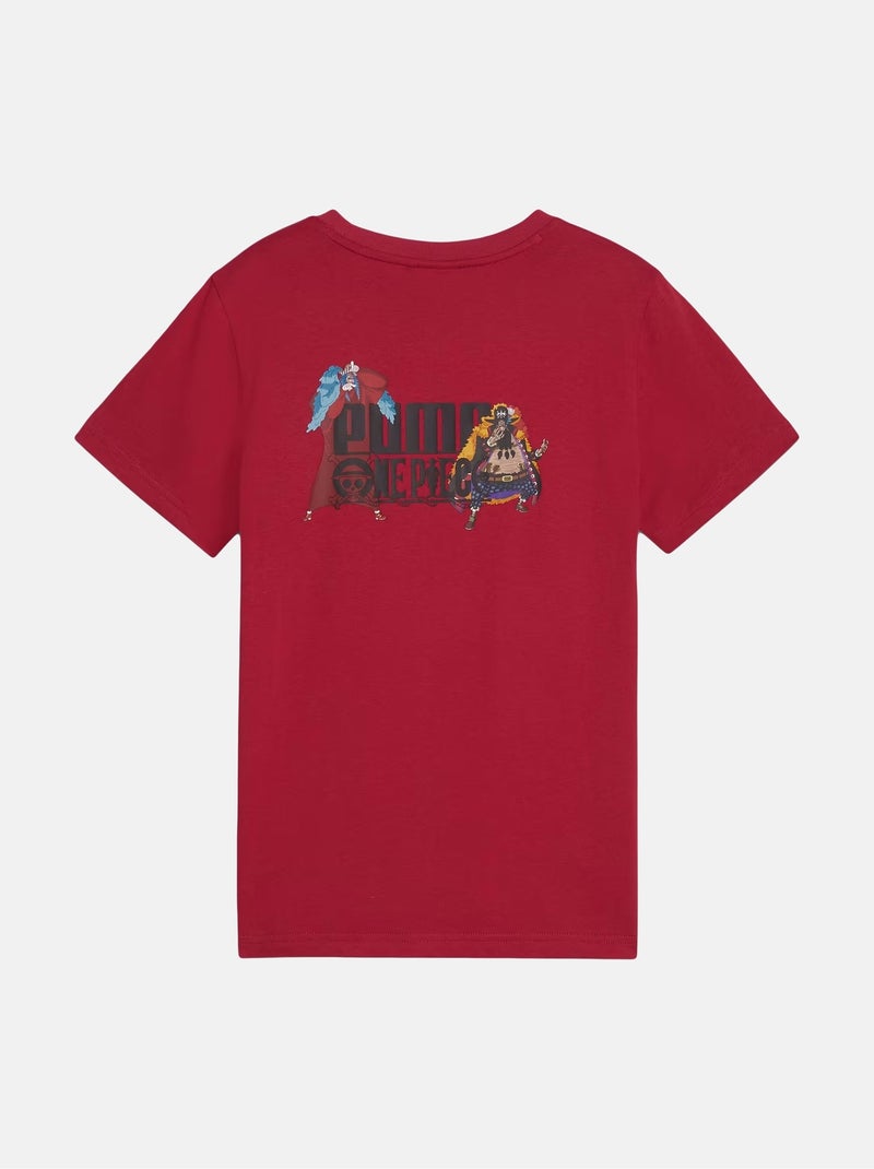 Tee Shirt Puma manches courtes Rouge - Kiabi