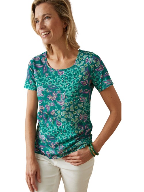 Tee-shirt pur coton lot de 2 - DAXON - Kiabi