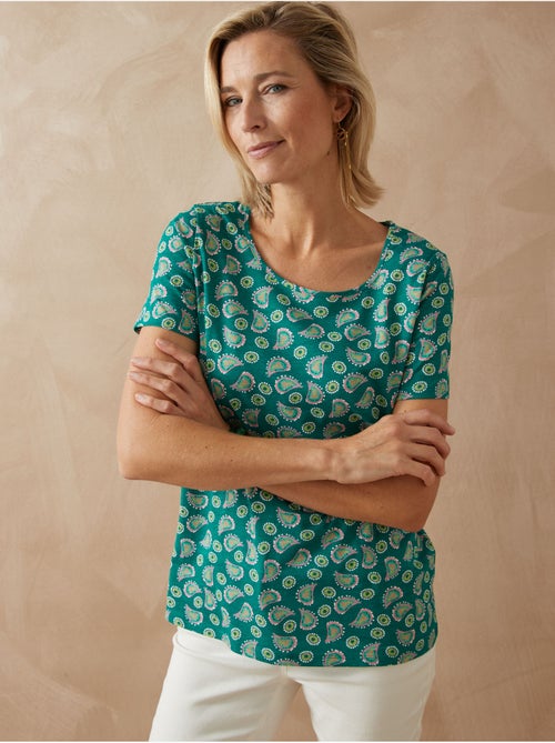 Tee-shirt pur coton lot de 2 - DAXON - Kiabi