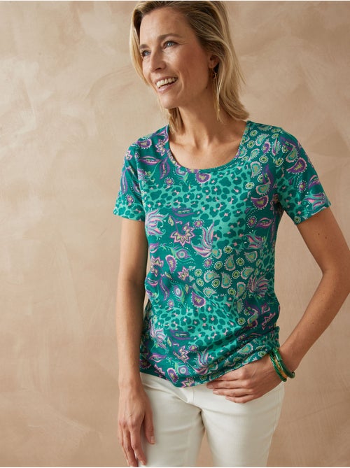 Tee-shirt pur coton lot de 2 - DAXON - Kiabi