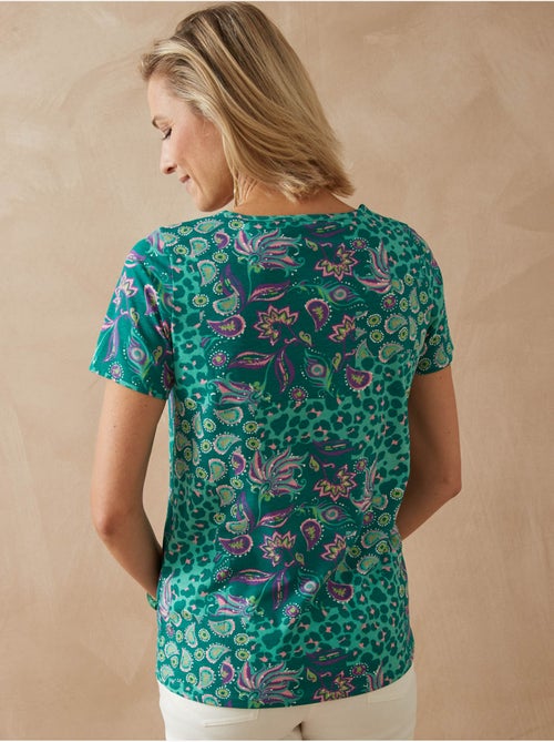 Tee-shirt pur coton lot de 2 - DAXON - Kiabi
