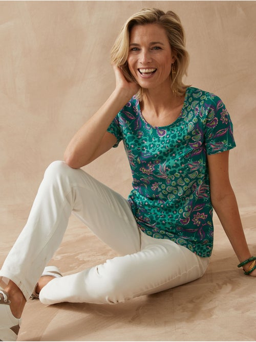 Tee-shirt pur coton lot de 2 - DAXON - Kiabi