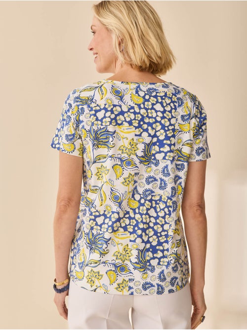 Tee-shirt pur coton lot de 2 - DAXON - Kiabi