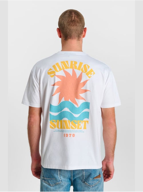Tee-Shirt PUSKAS 'Le Temps Des Cerises' - Kiabi