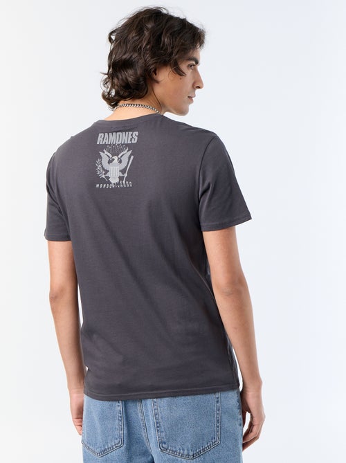 Tee-shirt 'Ramones' à manches courtes - Kiabi Tee-shirt 'Ramones' à manches courtes - Kiabi