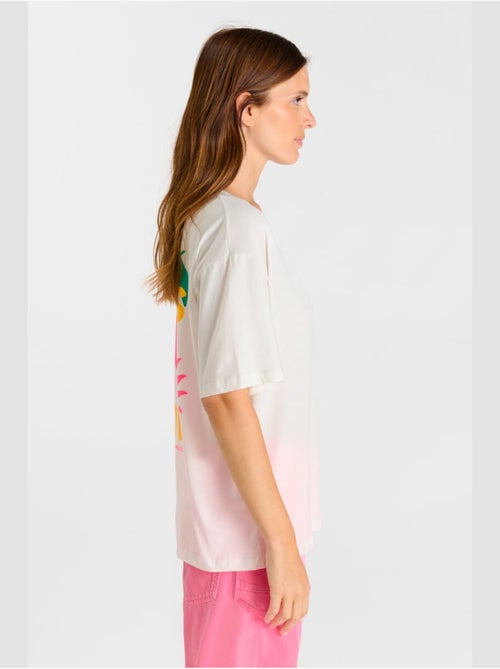 Tee-Shirt RAYA 'Le Temps Des Cerises' - Kiabi Tee-Shirt RAYA 'Le Temps Des Cerises' - Kiabi