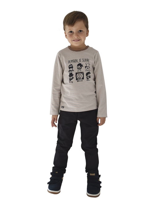 TEE SHIRT RAYE DJASON - Kiabi