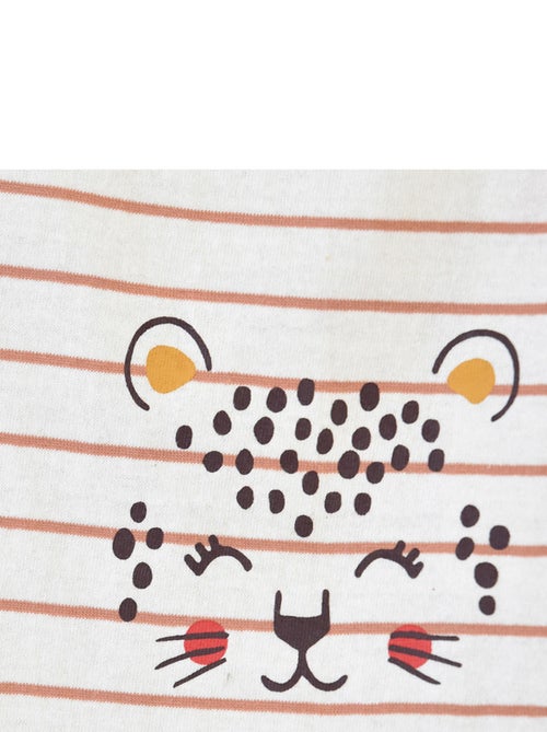 TEE SHIRT RAYE ELSIE - Kiabi