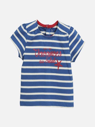 TEE SHIRT RAYE FILLE