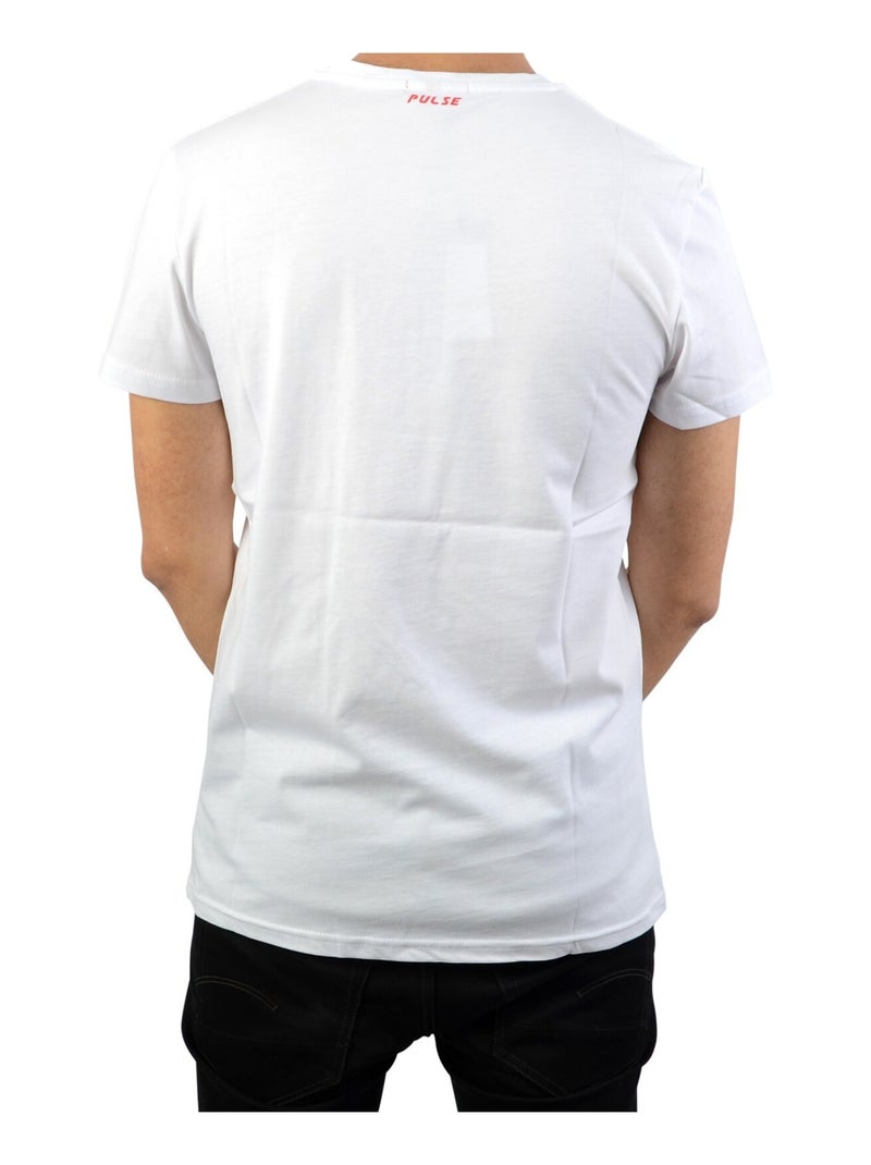 Tee Shirt Redskins Invers Basic Blanc - Kiabi