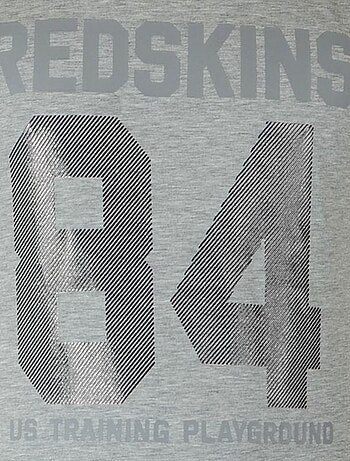 Tee Shirt Redskins Junior Escape Gris