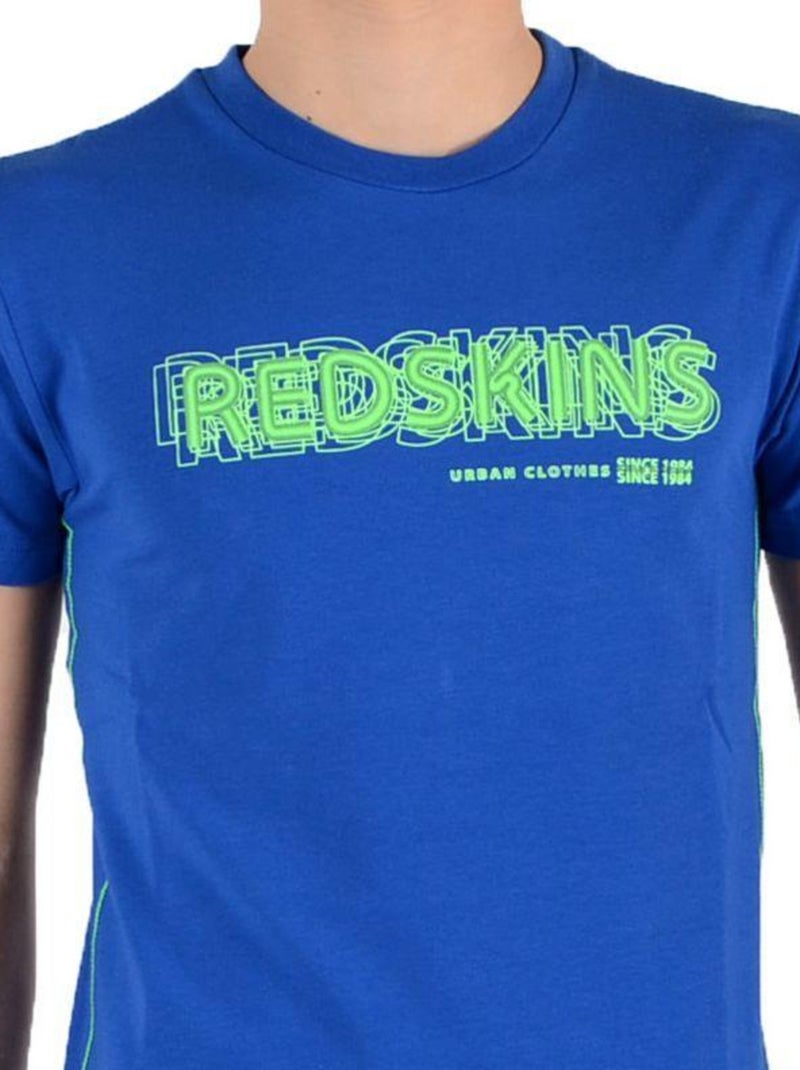 Tee Shirt Redskins Junior Tayson Bleu Royal Bleu - Kiabi