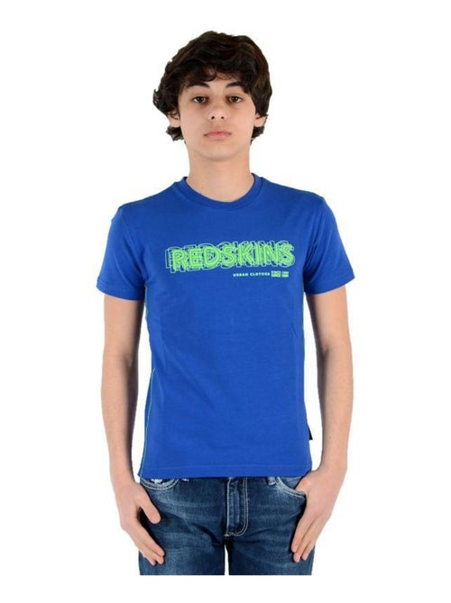 Tee Shirt Redskins Junior Tayson Bleu Royal - Kiabi