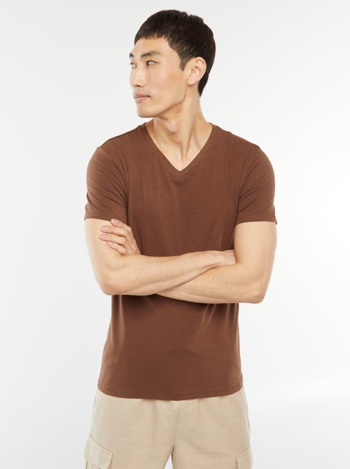 Tee-shirt regular stretch - Kiabi