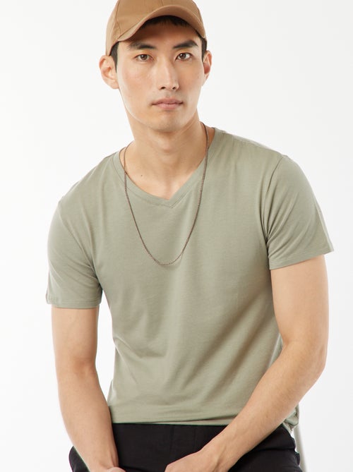 Tee-shirt regular stretch - Kiabi