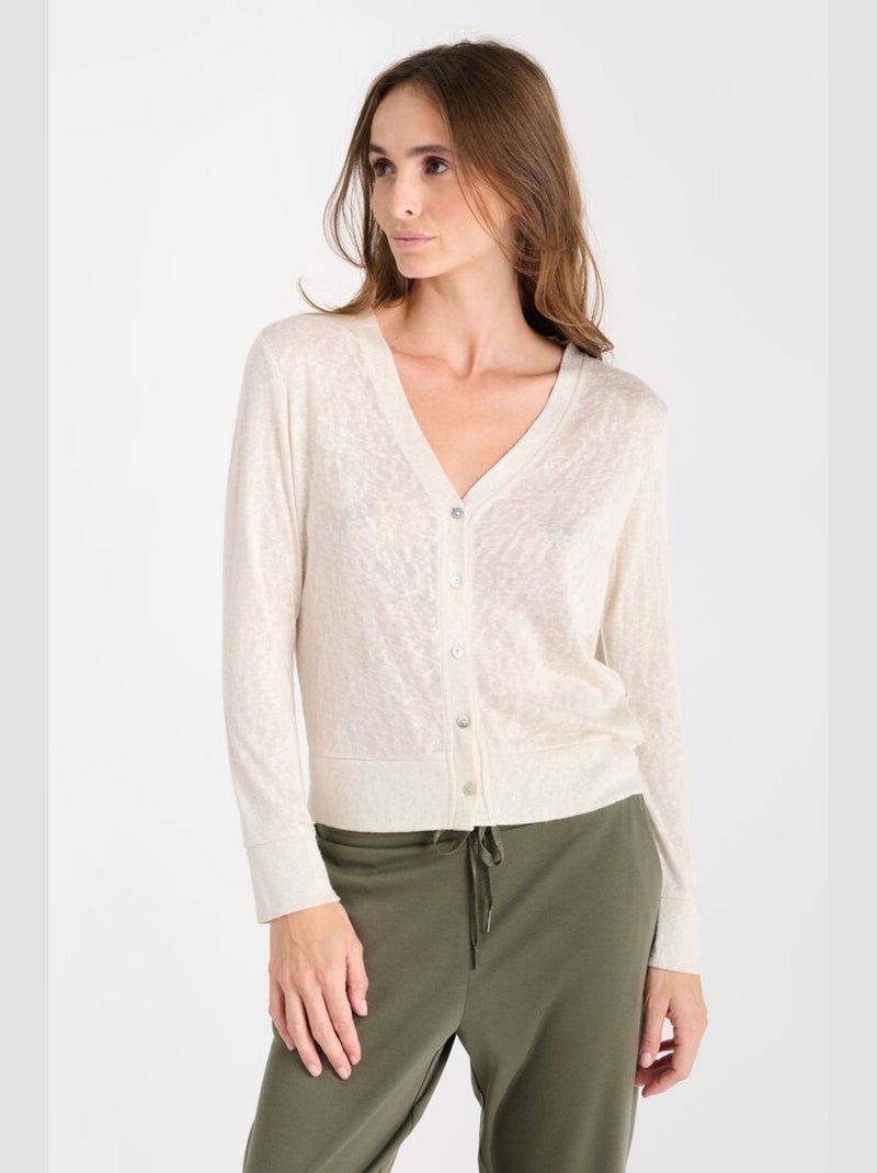 Tee-Shirt REJANE 'Le Temps Des Cerises' Blanc - Kiabi