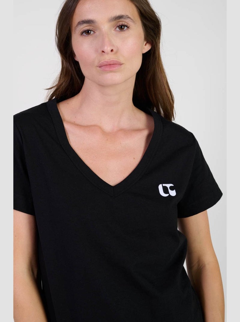 Tee-Shirt REMUS 'Le Temps Des Cerises' Noir - Kiabi