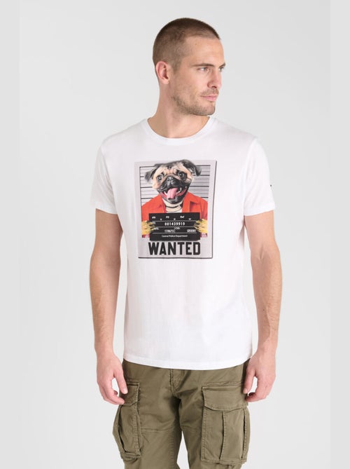 Tee-Shirt RENAUD 'Le Temps Des Cerises' - Kiabi