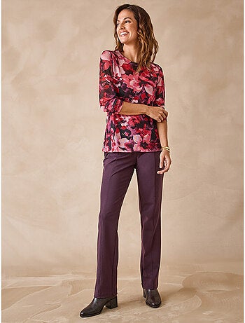 Tee-shirt résille manches longues - DAXON