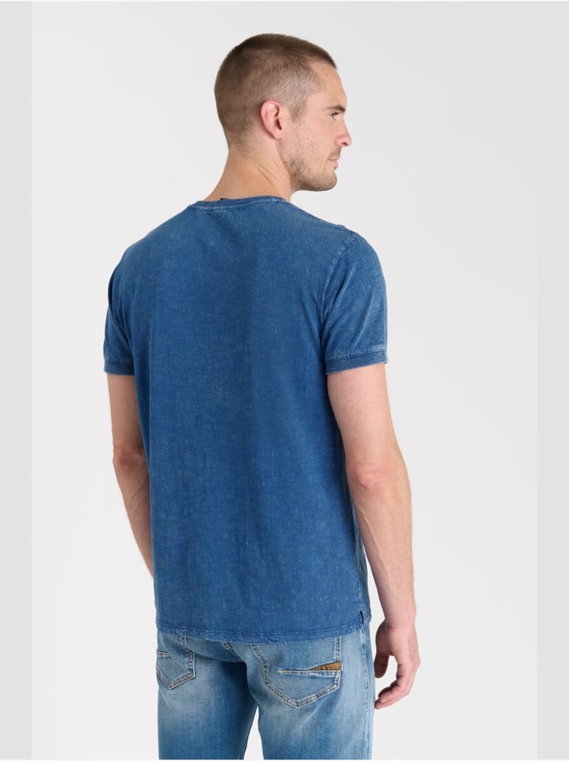 Tee-Shirt RINOTA 'Le Temps Des Cerises' Bleu - Kiabi