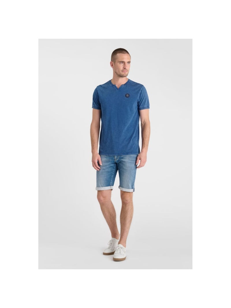 Tee-Shirt RINOTA 'Le Temps Des Cerises' Bleu - Kiabi