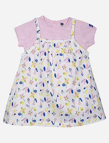 TEE SHIRT ROBE GROSEILLE BEBE